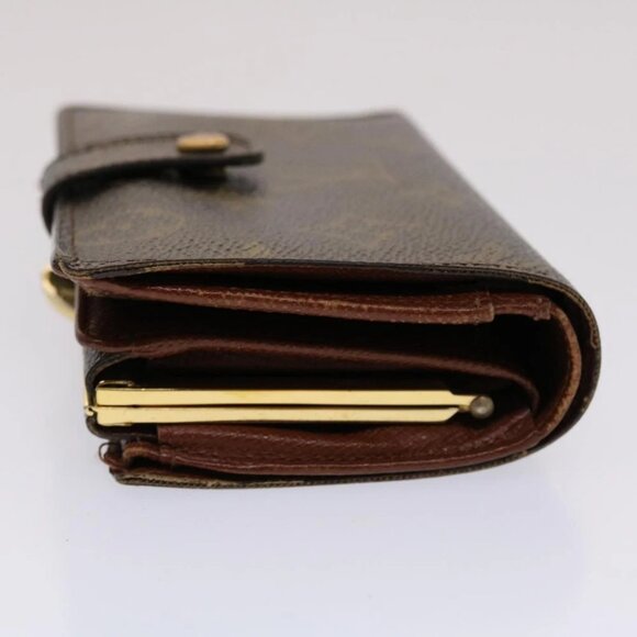 LOUIS VUITTON Monogram Porte Monnaie Billets Viennois Wallet M61663 Auth 46801 - Picture 5 of 16